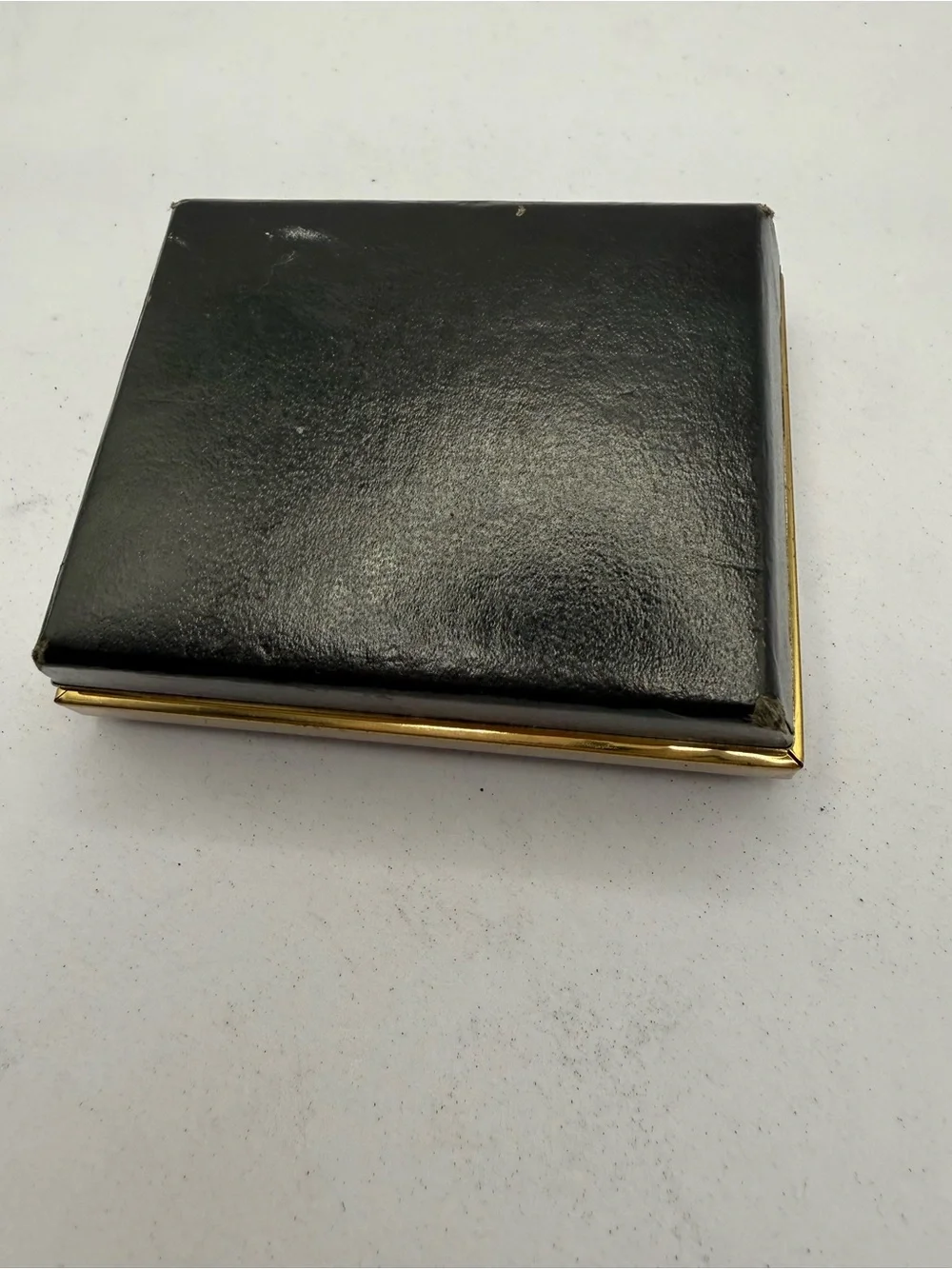 SWANK Gold-Tone Hand Engraved Cufflinks and Tie Clip Set with Subtle Texture